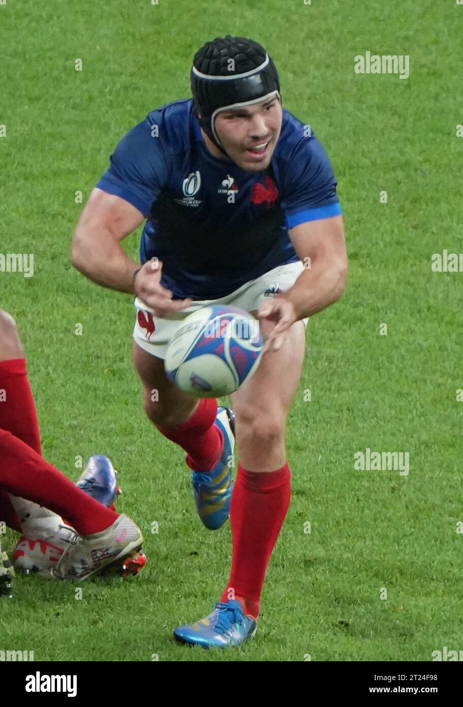 Antoine Dupont of France during the World Cup 2023, Quarter-final rugby ...