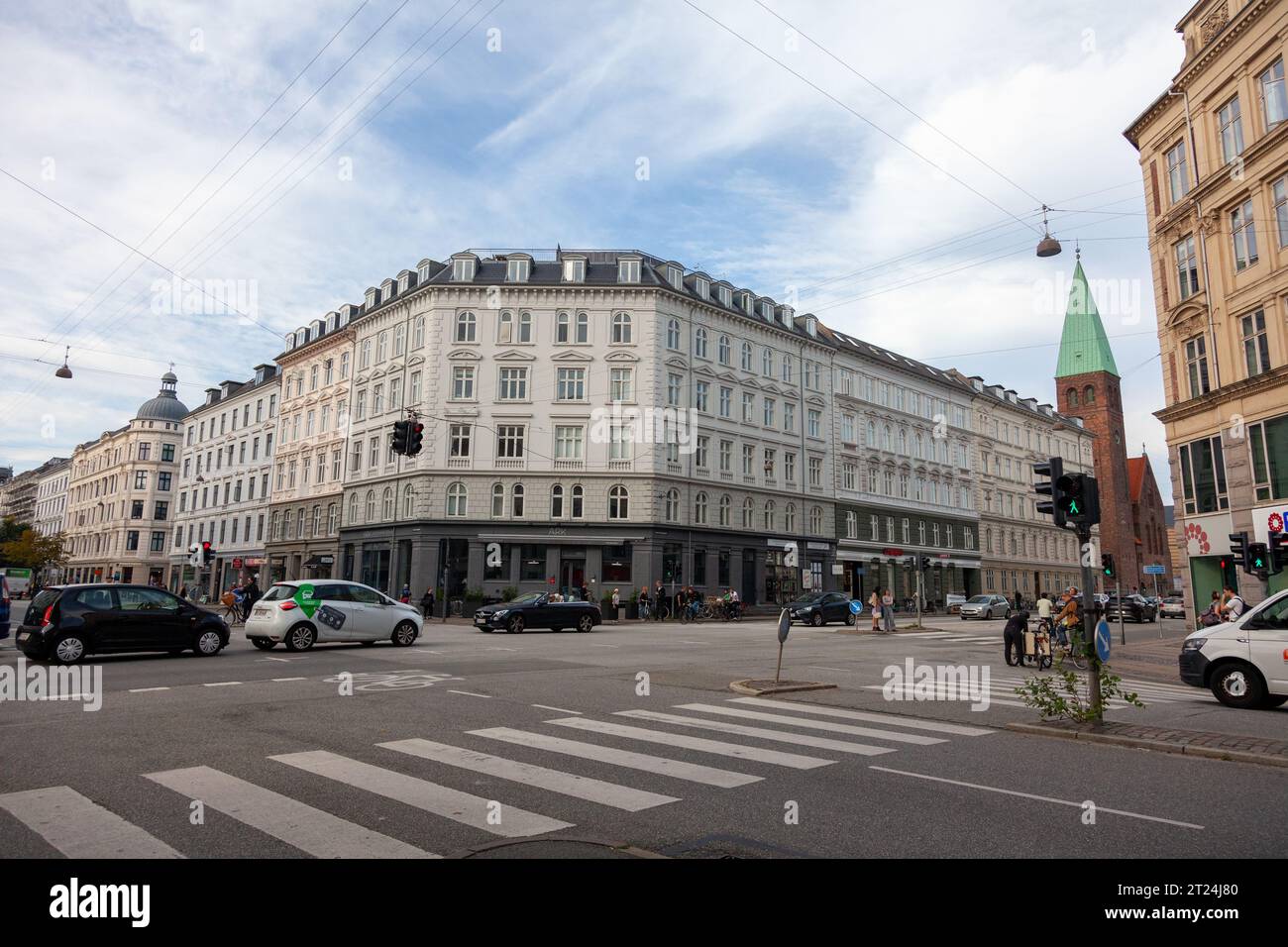 Copenhagen center Stock Photo