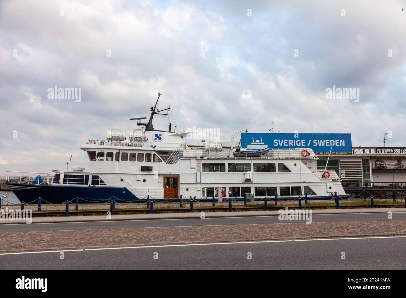 Ship to Sweden,Helsingør, Denmark Stock Photo Alamy