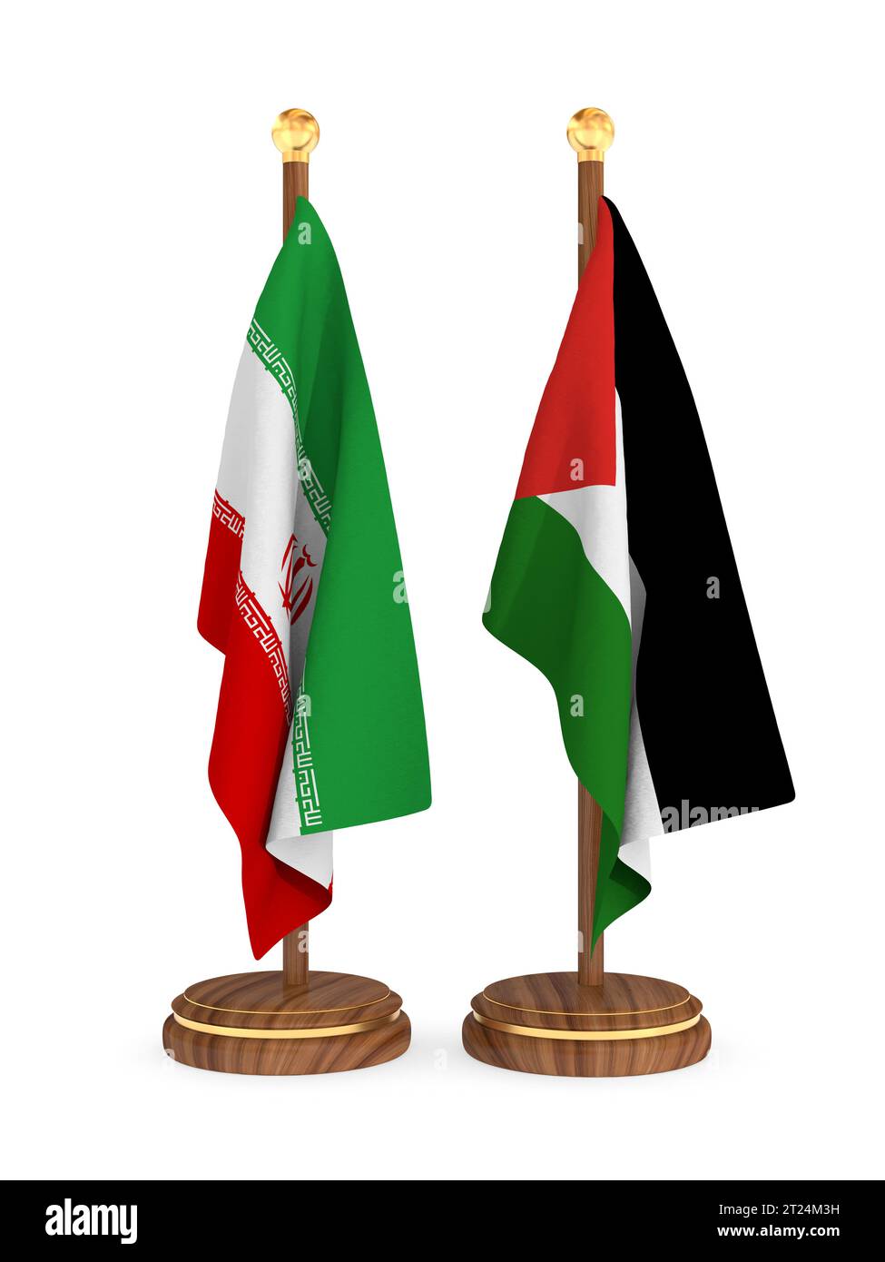 3d palestinian flag hi-res stock photography and images - Alamy
