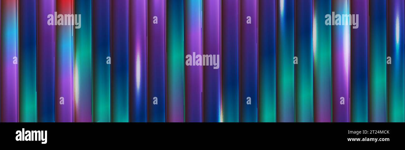 Colorful neon smooth stripes abstract tech background. Geometric vector ...