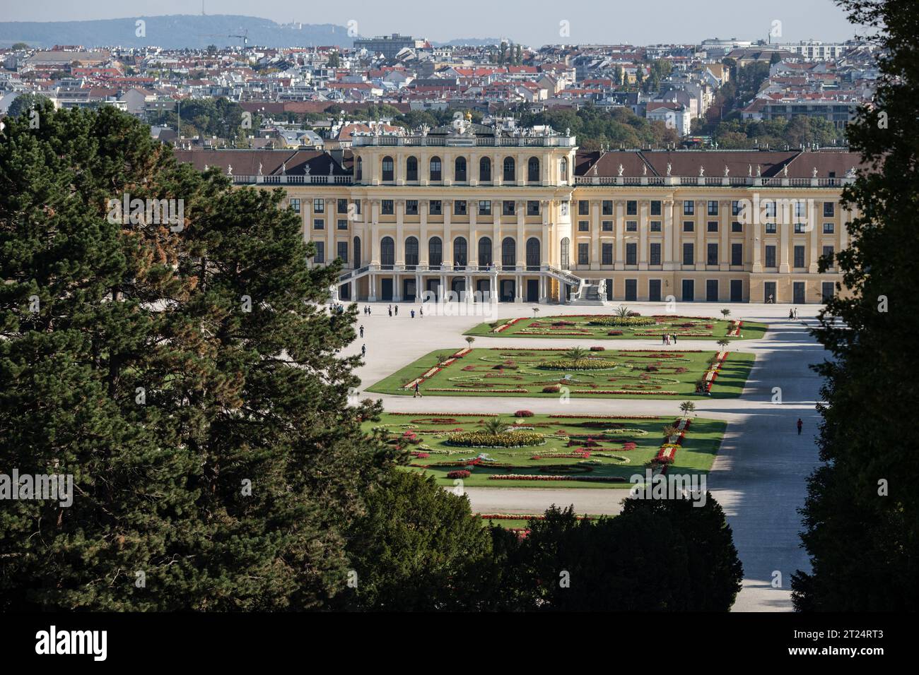 Sightseeing in Vienna, Austria. Stock Photo