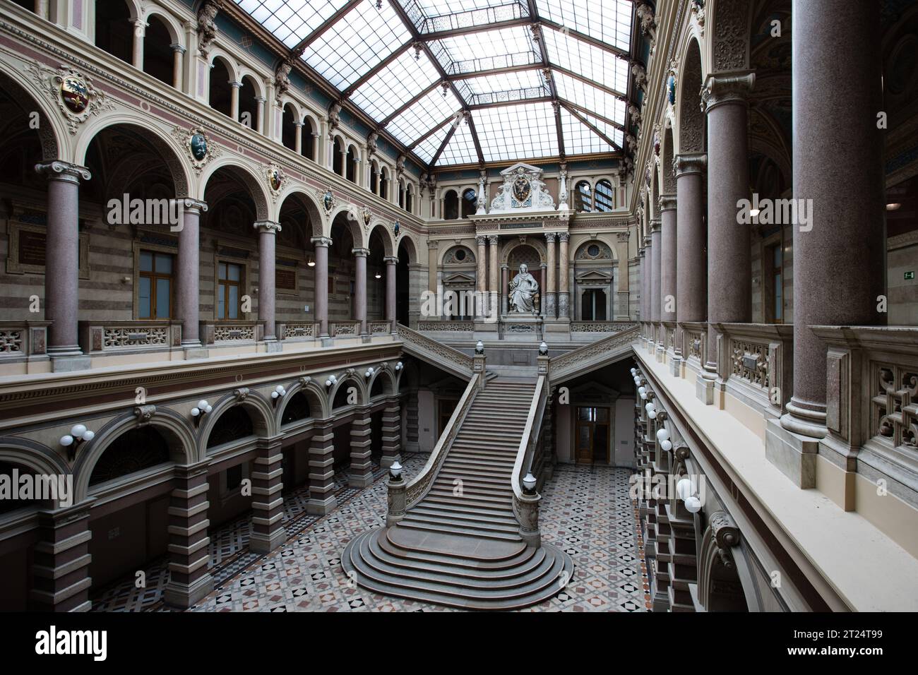 Sightseeing in Vienna, Austria. Stock Photo
