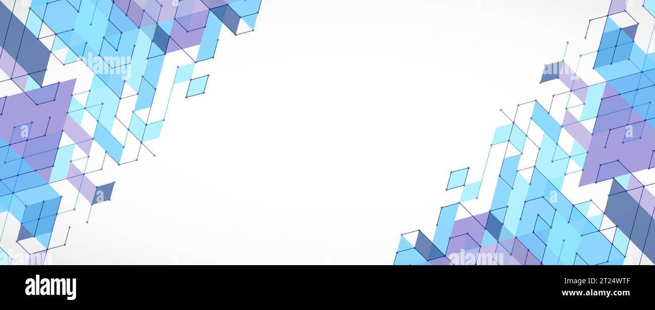 Abstract rectro colored  background in isometric style.  Vector Stock Vector