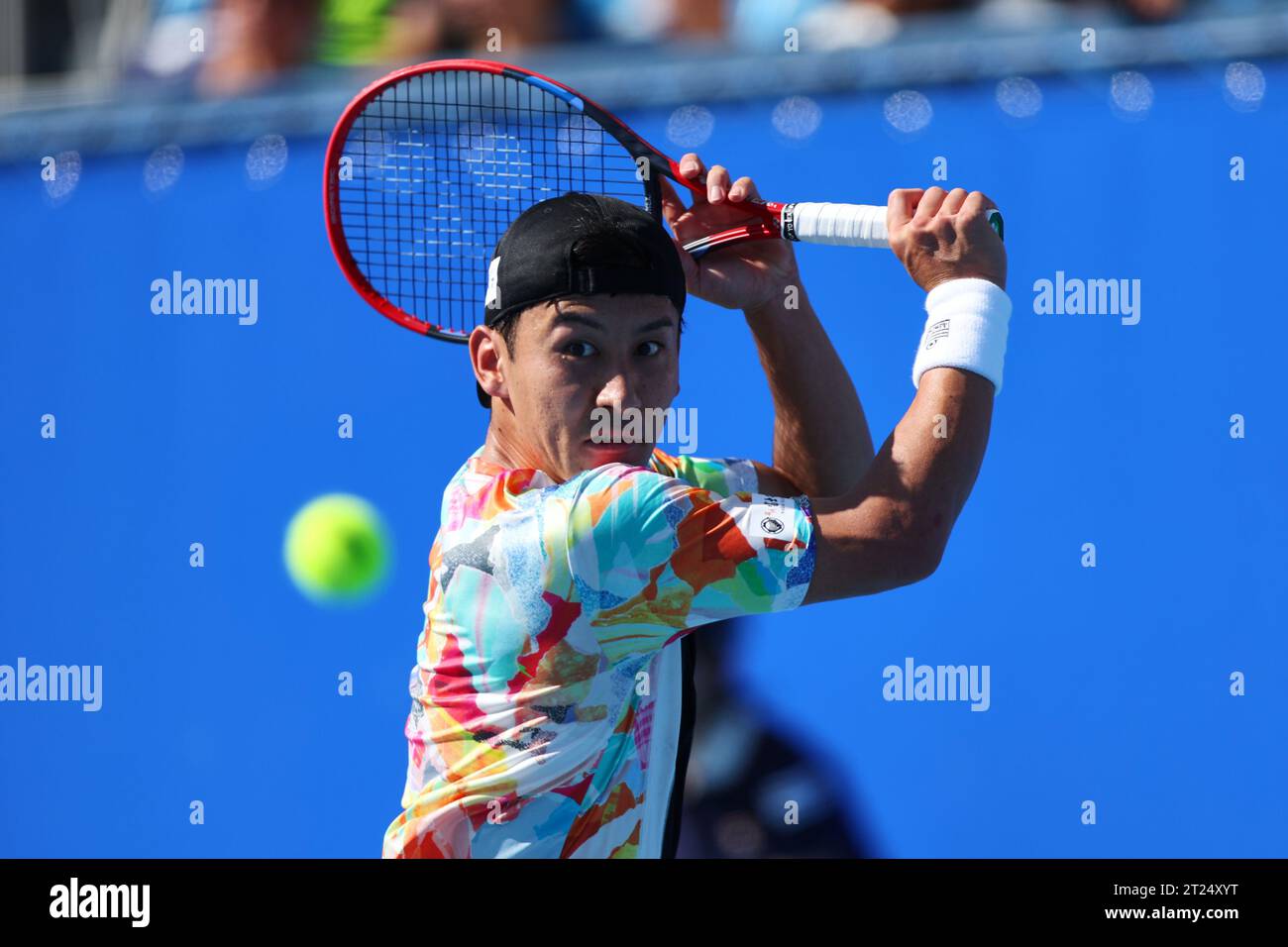 Ariake Coliseum, Tokyo, Japan. 17th Oct, 2023. Sho Shimabukuro (JPN ...