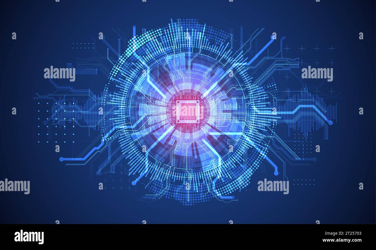 Vector Scientific Computing Scientific computing concept Stock Vector Images - Alamy