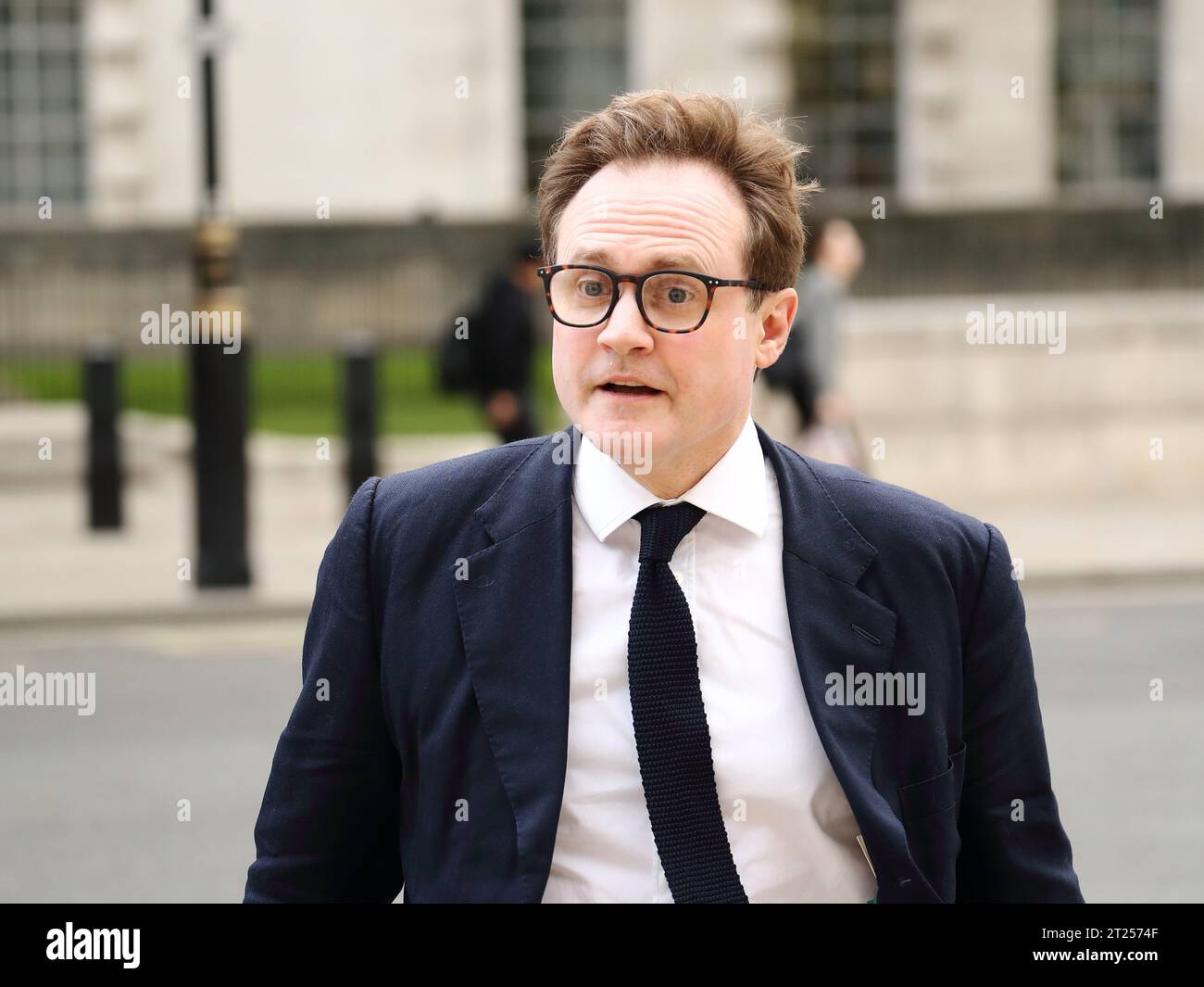 London, United Kingdom. 17th Oct, 2023. Tom Tugendhat, Minister of