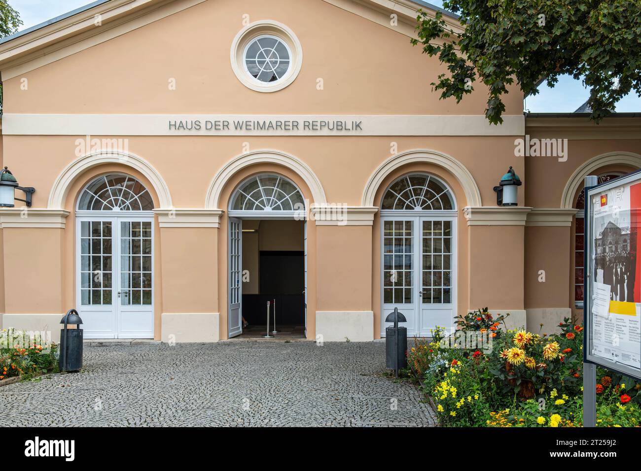 Weimar, Thüringen, Deutschland Haus der Weimarer Republik am