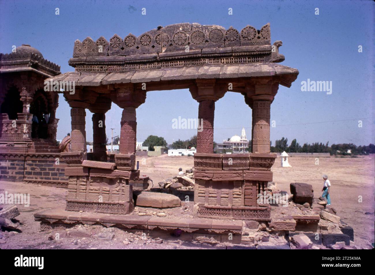 The Chhatredi were constructed by the Jadeja rulers in the 18th century ...