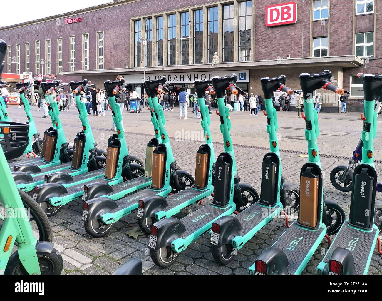Elegantes E Scooter Dsseldorf Fotos