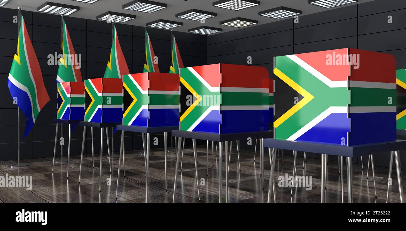 south-africa-voting-booths-and-national-flags-in-polling-station