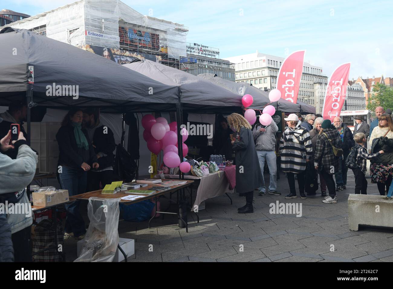 Copenhagen, Denmark /17 October. 2023/.Hus forbi opr homeless day