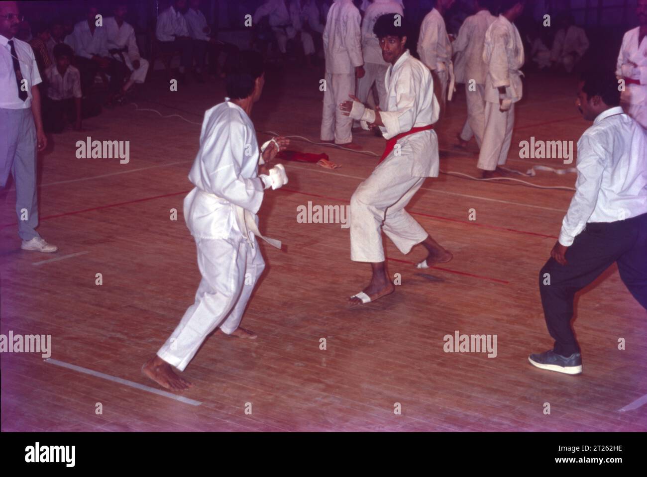 Karate originated in the island of Okinawa with the influence of