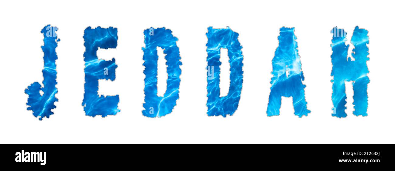 Jeddah Water, Jeddah Water Supply Challenge on white Stock Photo Alamy