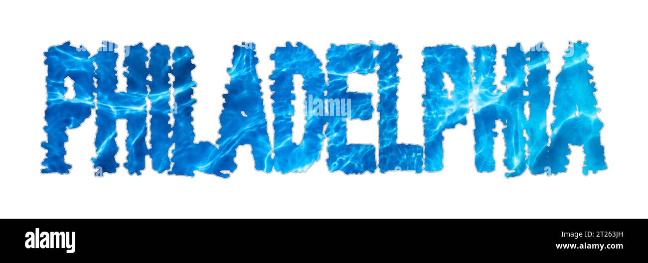 Philadelphia Water, Philadelphia Water Supply Challenge on white Stock