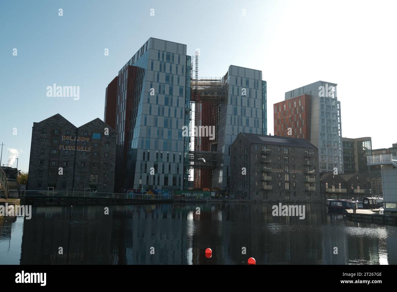 DUBLIN,IRELAND,October 12 2023: The EU headquarters of Google on Barrow Street Stock Photo