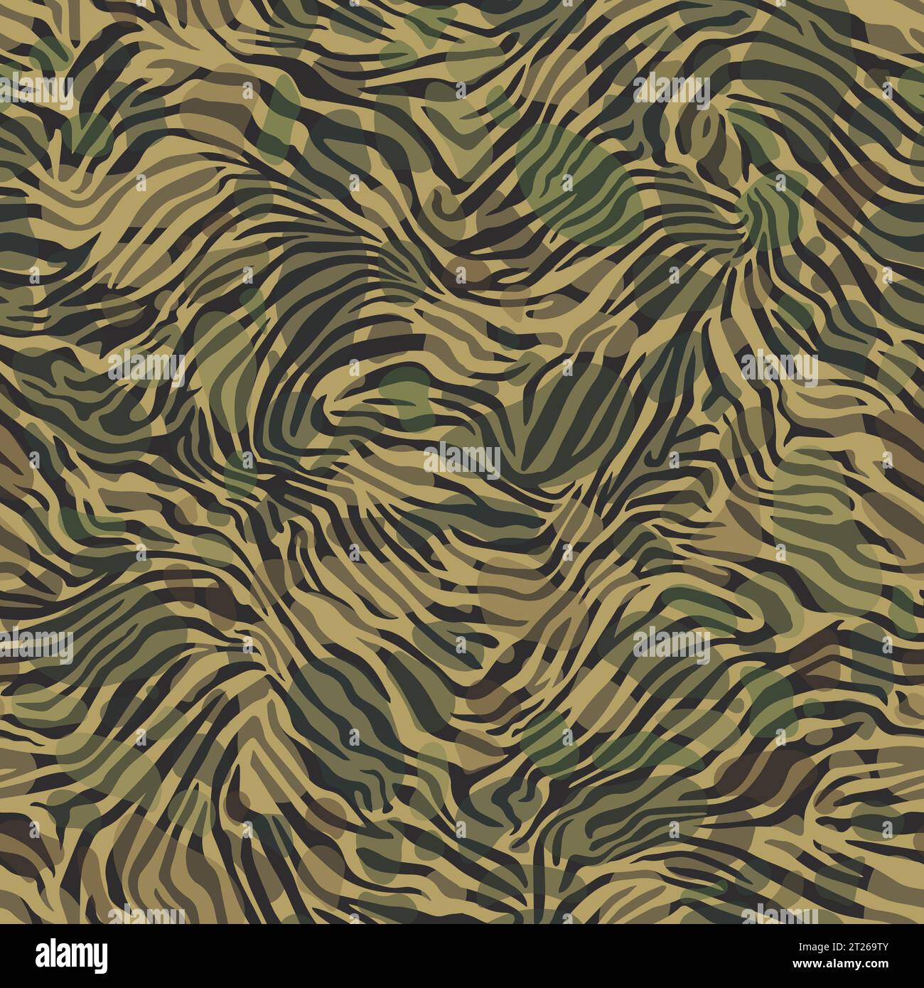 Camouflage texture for army clothing. Zebra stylish safari camo