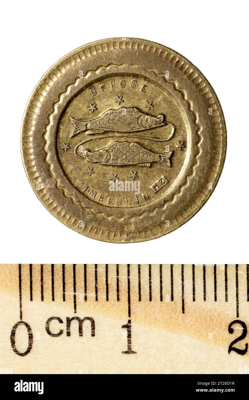 GERMAN 18th century jeton  Golden Rule Enterprises Coins