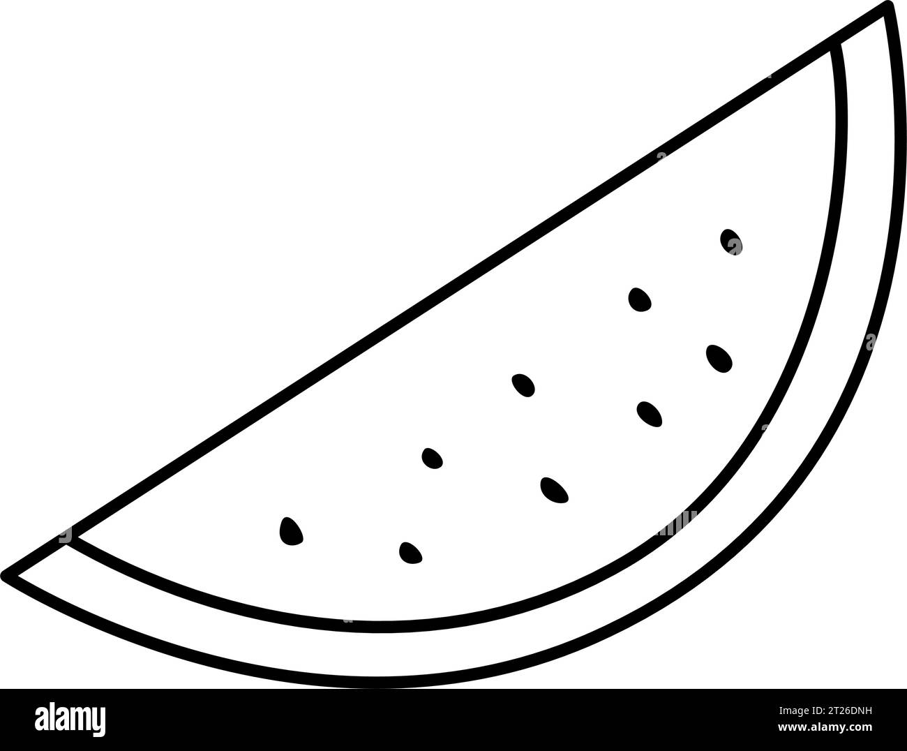 Watermelon Slice Fruit Isolated Illustration Stock Vector Image Art watermelon-slice-fruit-isolated-illustration-stock-vector-image-art