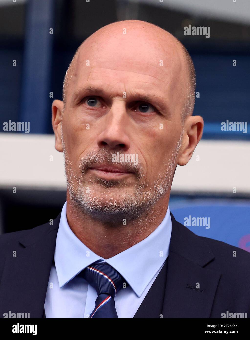 New Rangers manager Philippe Clement after a press conference at Ibrox