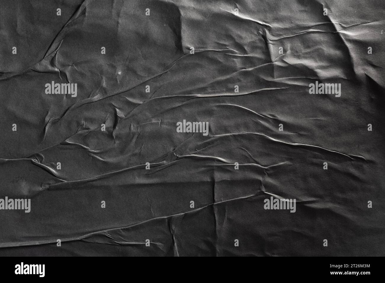 Glued black paper poster texture background Stock Photo