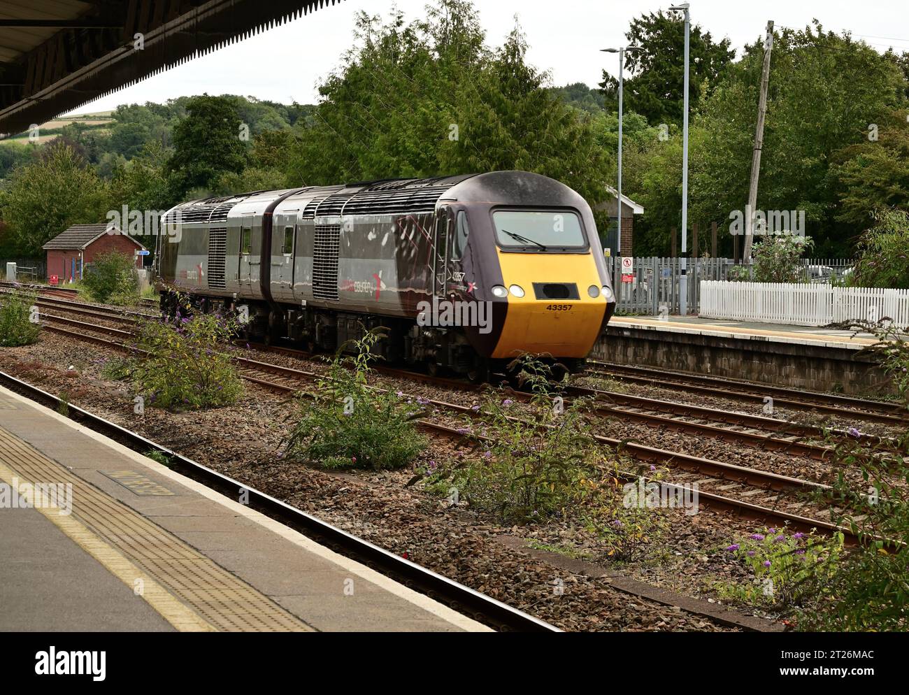 Back to back CrossCountry power cars 43321 and 43357 passing through ...