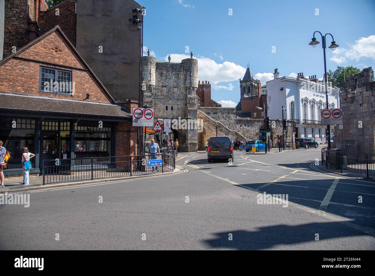 York town centre in Yorkshire, England, UK Stock Photo Alamy