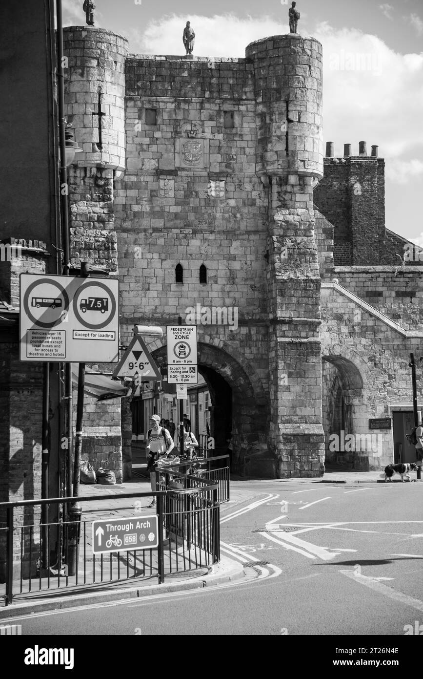 York town centre in Yorkshire, England, UK. Stock Photo