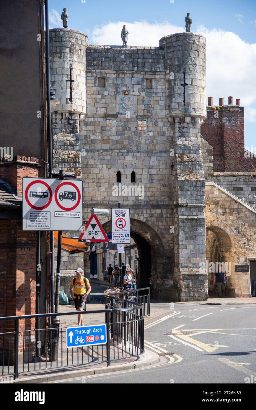 York town centre in Yorkshire, England, UK Stock Photo Alamy