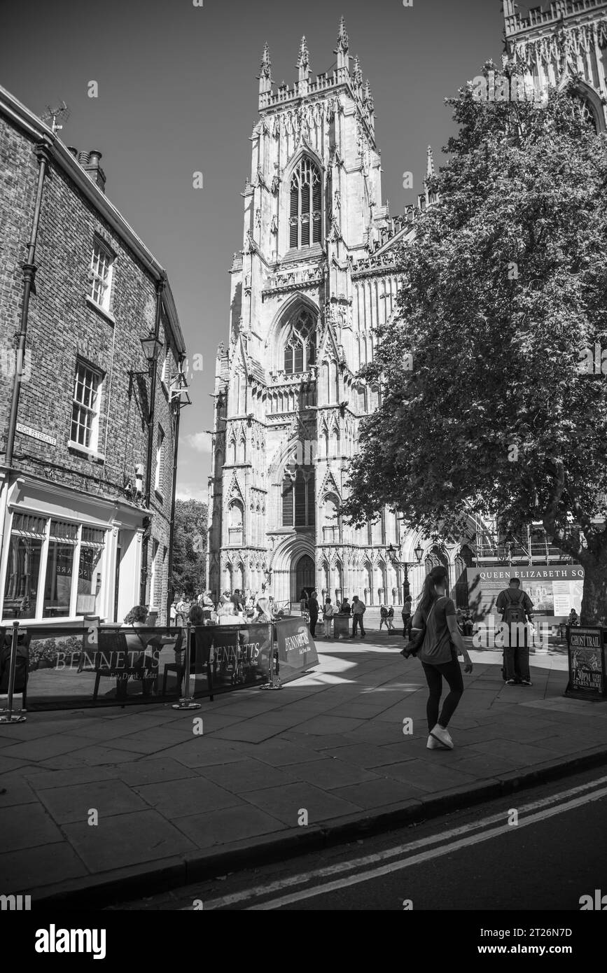 York town centre in Yorkshire, England, UK Stock Photo Alamy