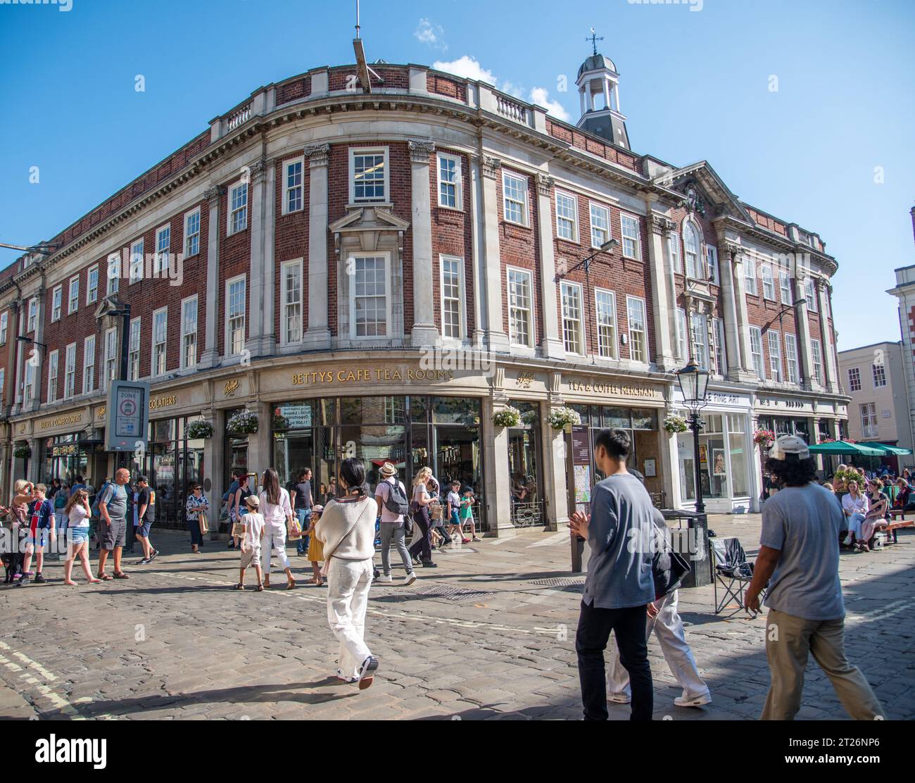 York town centre in Yorkshire, England, UK Stock Photo Alamy