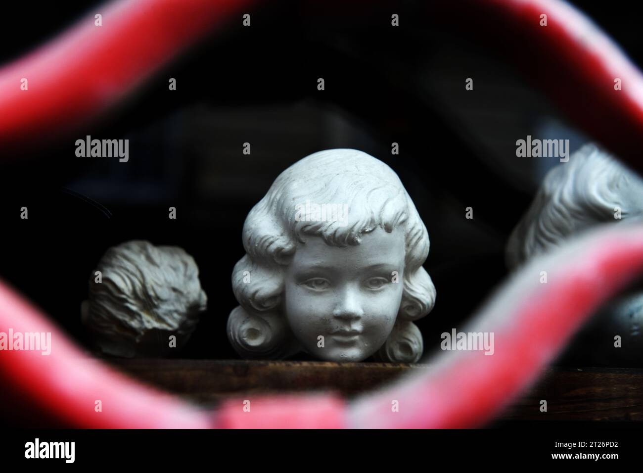 Antique dealer in Montmartre Paris France Stock Photo Alamy