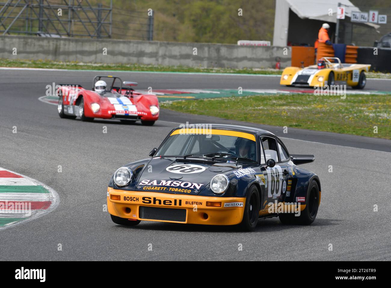 Photo Porsche Carrera RSR N°A.024952 – Ludwig Heimrath – Mosport Park IMSA GT 1975