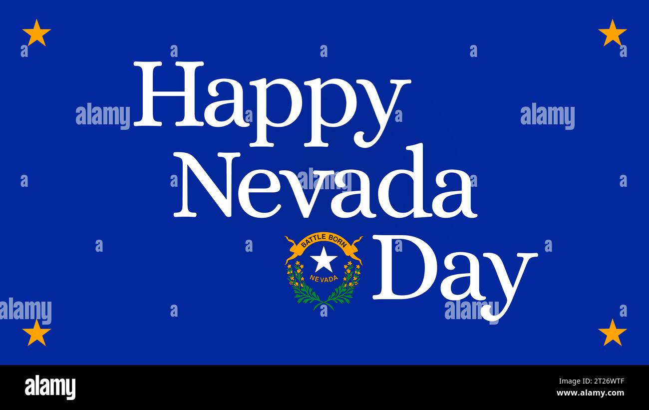 Home means Nevada, State of Nevada USA. Celebration for Nevada