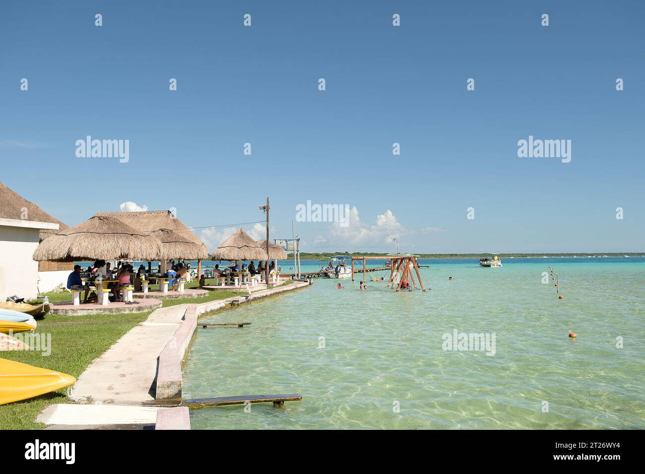 Mahahual Paradise Beach Quintana Roo Mexico Stock Photo Alamy