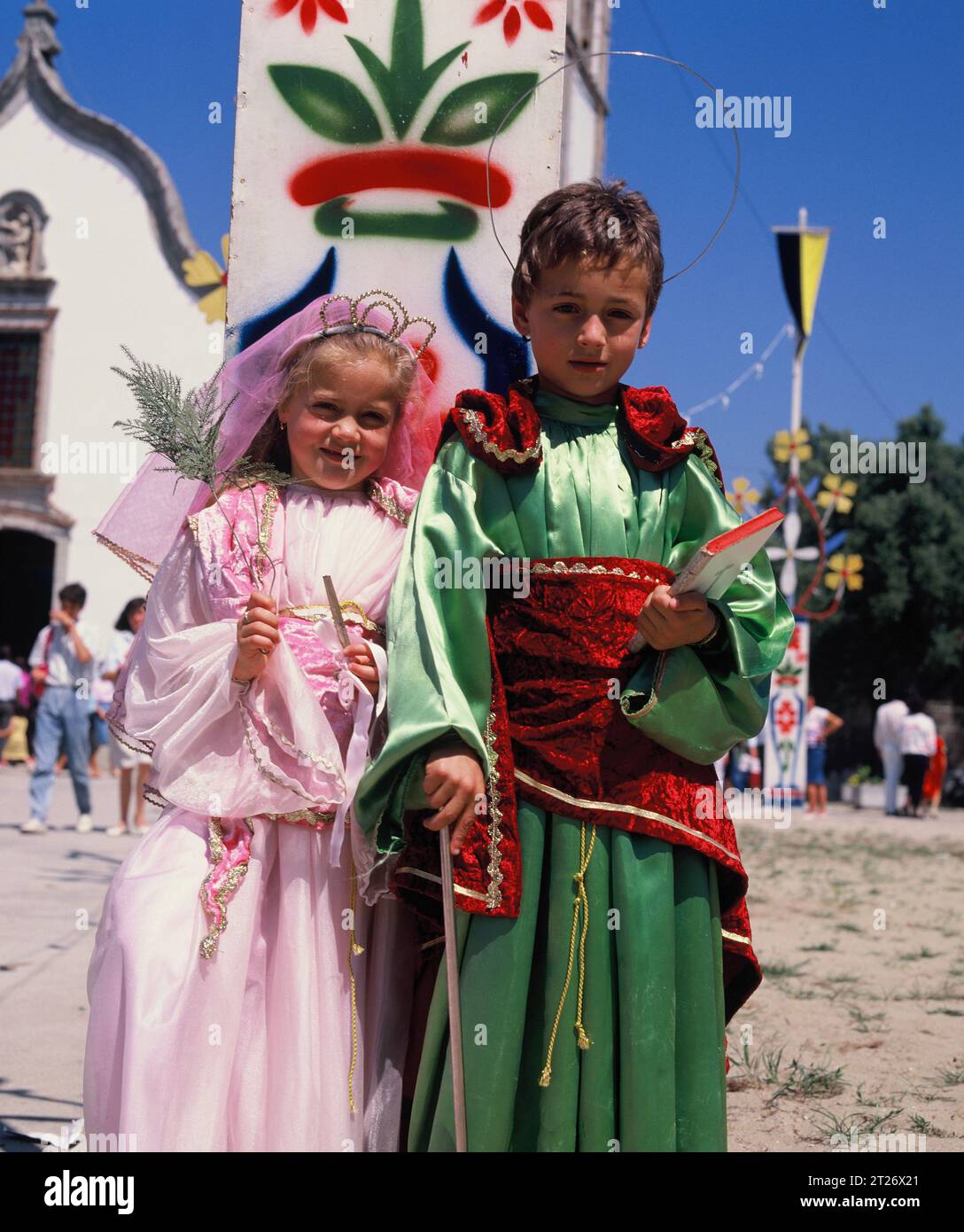 Portugal. Viana do Castelo. Vila Franca do Lima. Festa das Rosas. Stock Photo