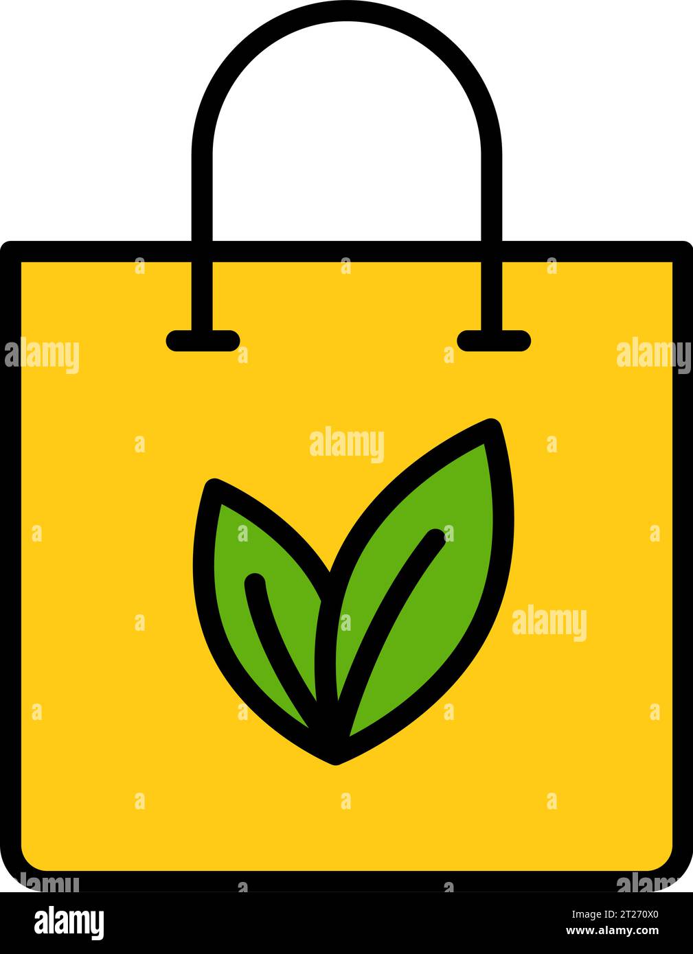Seed packet color icon. Simple style sign for mobile concept and web