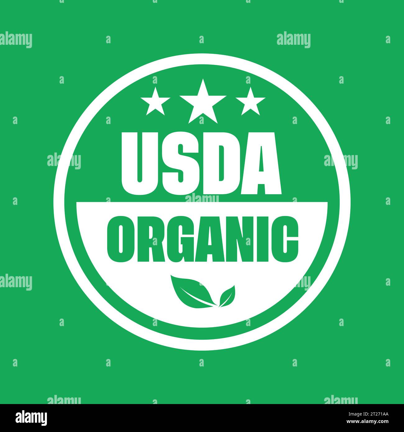 USDA organic logo, badge vector Stock Vector Image & Art Alamy