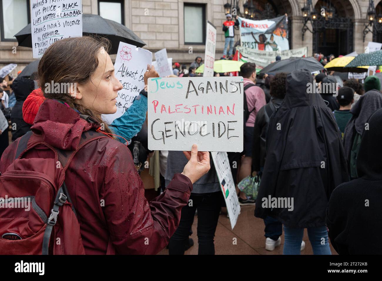 Against palestinian genocide hi-res stock photography and images - Alamy