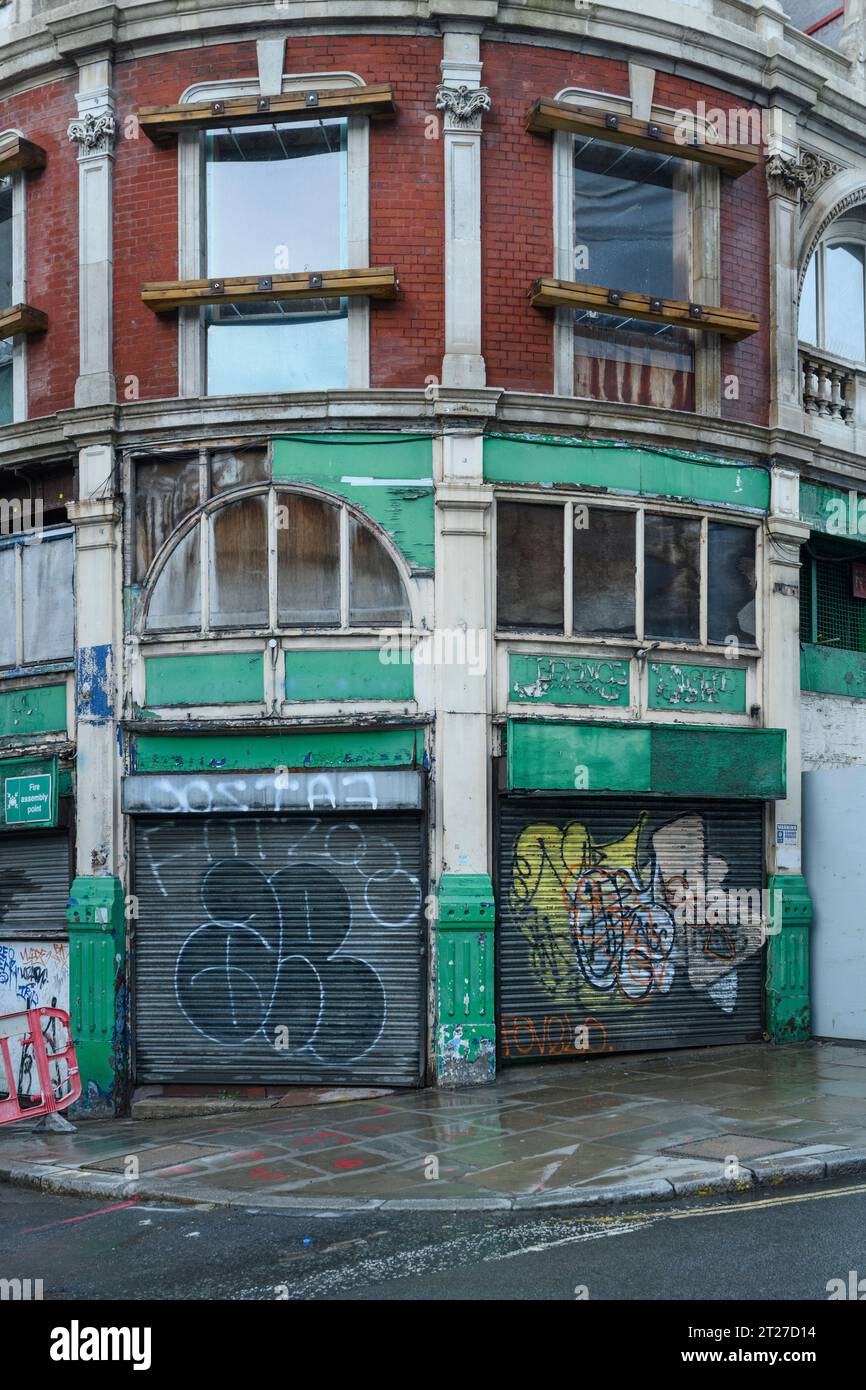 The closed down General Market Smithfield is set to the new