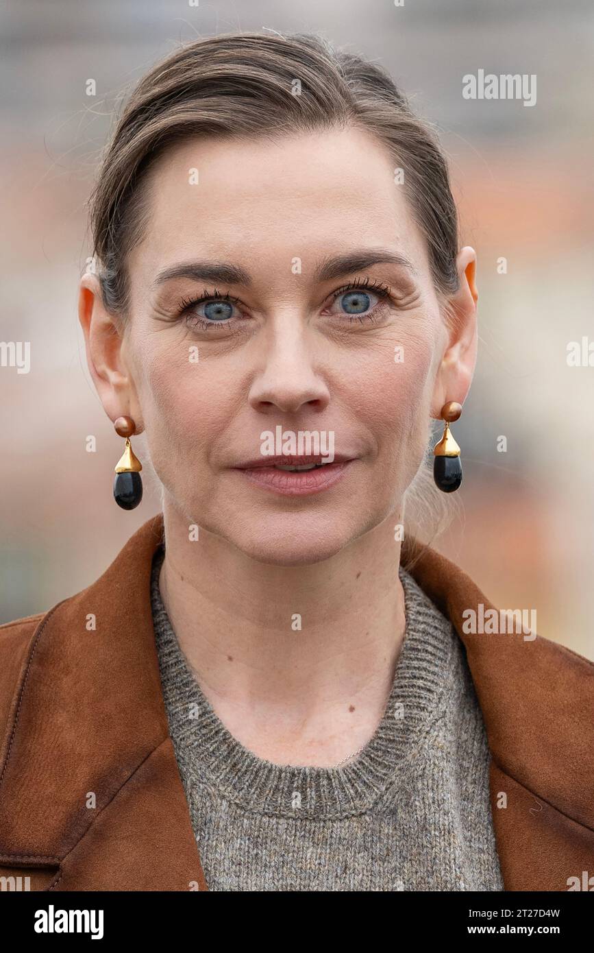 Cannes, France, 17 October 2023, Christiane Paul (actress) at the photo call for (Concordia / Beta & ZDF, She / Her) during  MIPCOM 2023 - The World's Entertainment Content Market © Ifnm Press Stock Photo