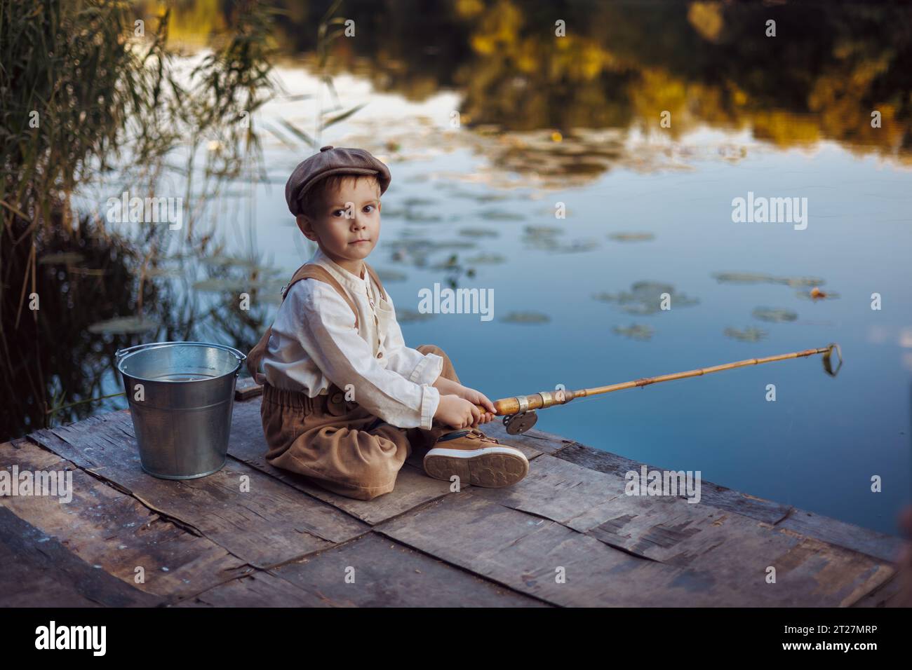 Little fishing boy hi-res stock photography and images - Page 18 - Alamy