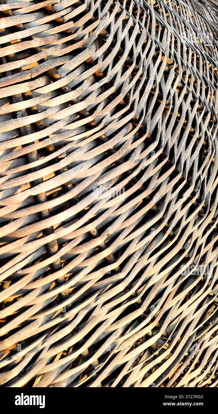Close up picture of silver thread texture, diagonal line background imange  Stock Photo