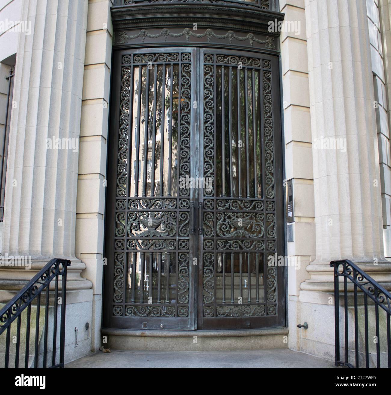gate of brooklyn apartment house 2023 Stock Photo