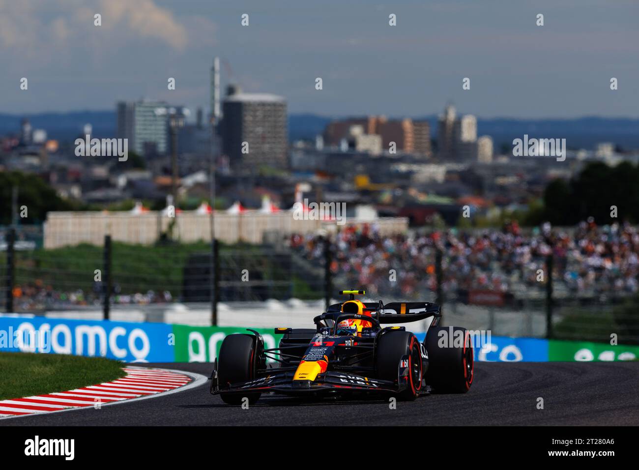 Suzuka Grand Prix Circuit 18 October 2023 Sergio Perez Mex Of Team Red Bull During The 2023 