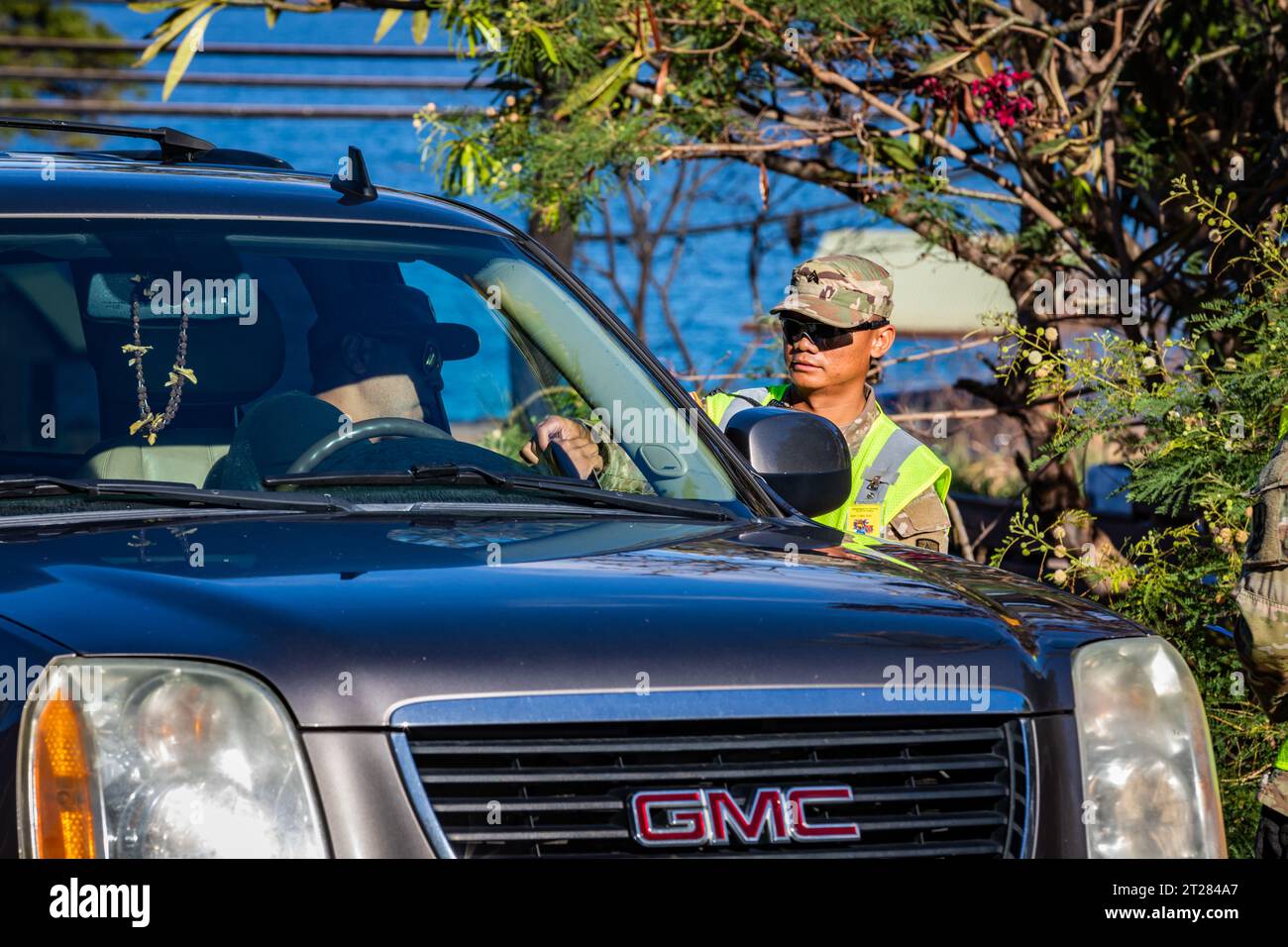 Lahaina, Hawaii, USA. 25th Sep, 2023. Hawaii Army National Guard Sgt