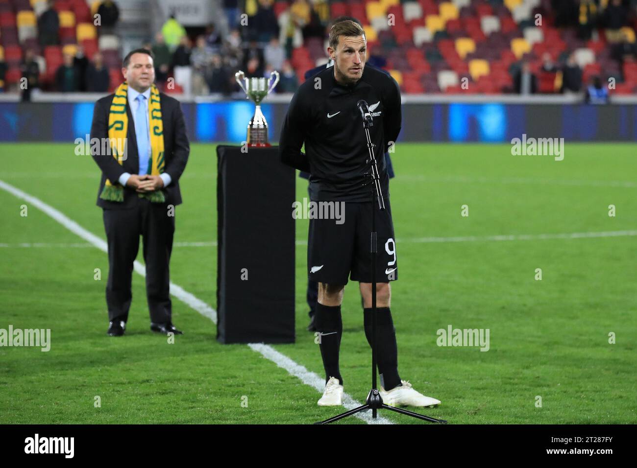 London UK 17th Oct 2023 Chris Wood Of New Zealand Men s National London UK 17th Oct 2023 Chris Wood Of New Zealand Men s National