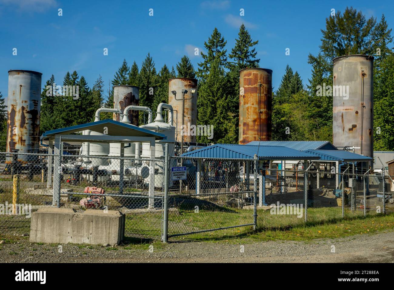 Currently King County is flaring landfill gas at the King County Solid Waste Division, which