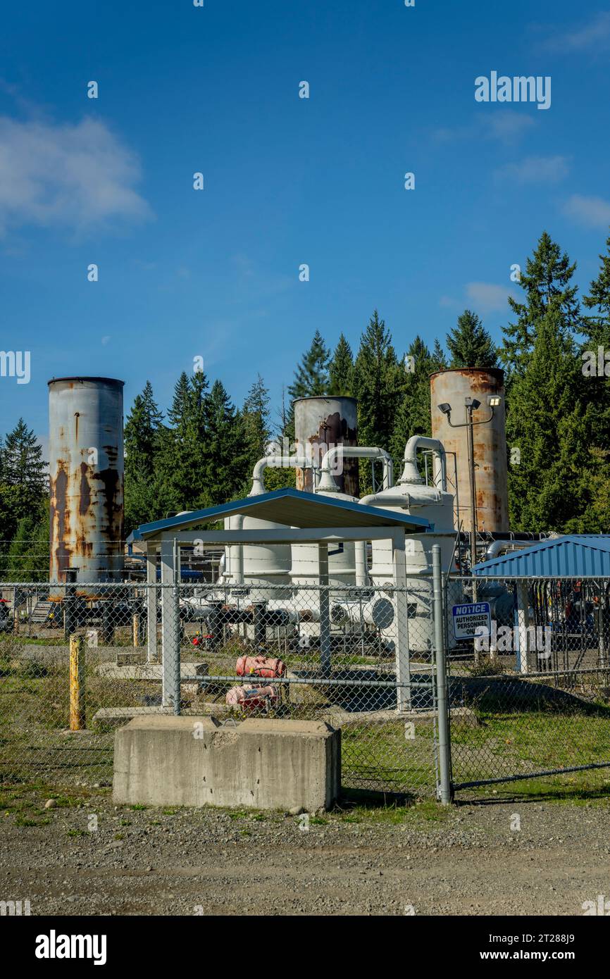 Currently King County is flaring landfill gas at the King County Solid