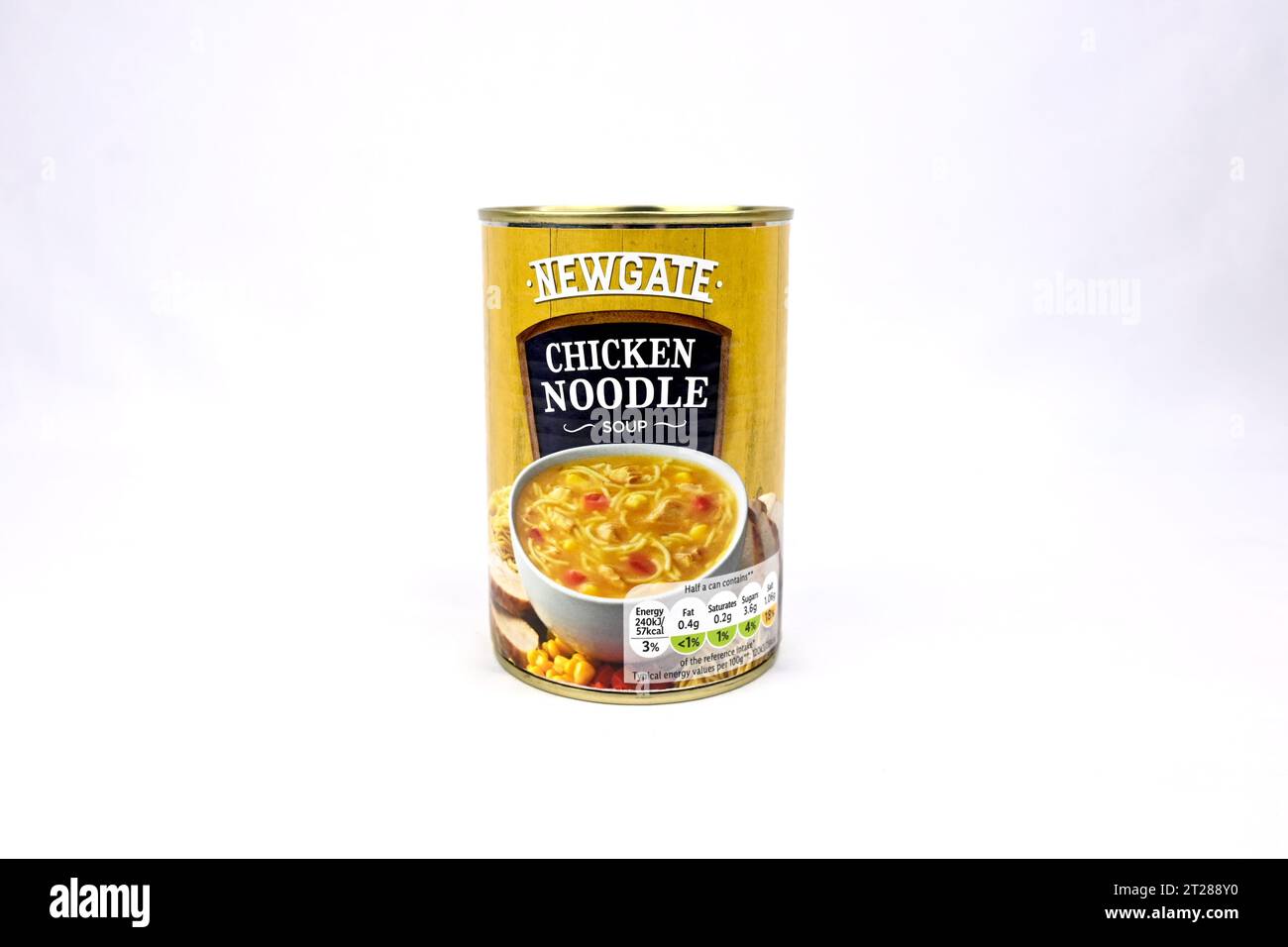 Lidl Newgate Chicken Noodle Soup Wales, UK 10 October 2023 Stock
